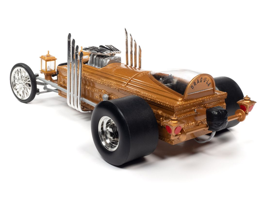 Auto World 1/18 George Barris Dragula - Gold – image 6