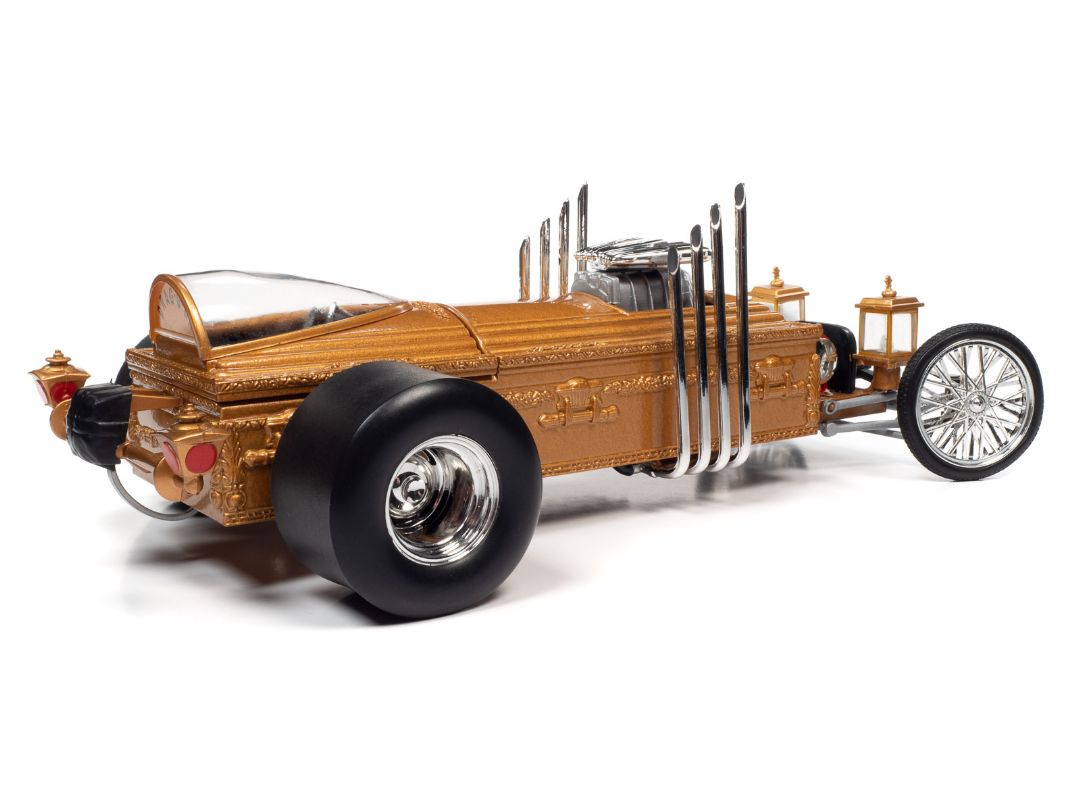 Auto World 1/18 George Barris Dragula - Gold – image 7