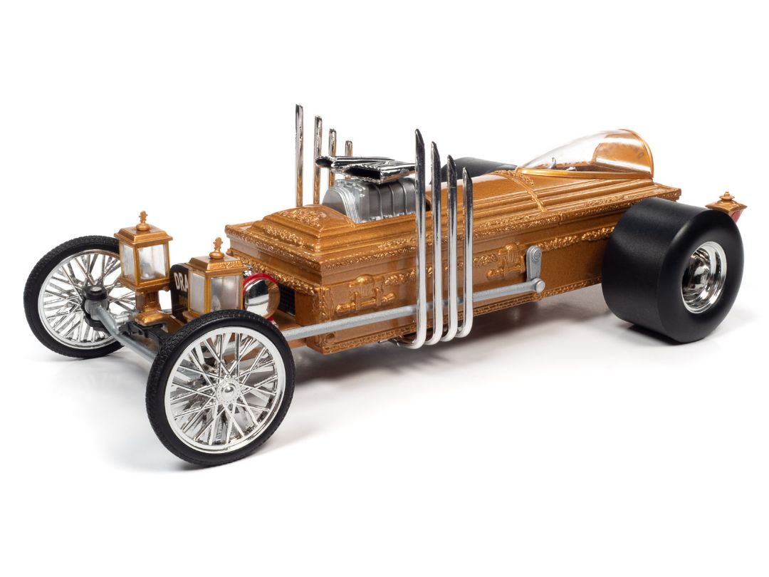 Auto World 1/18 George Barris Dragula - Gold – image 8