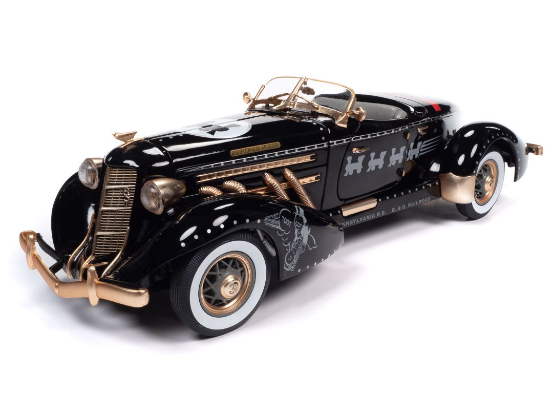 Auto World 1/18 1935 Auburn 851 Speedster Monopoly – image 4