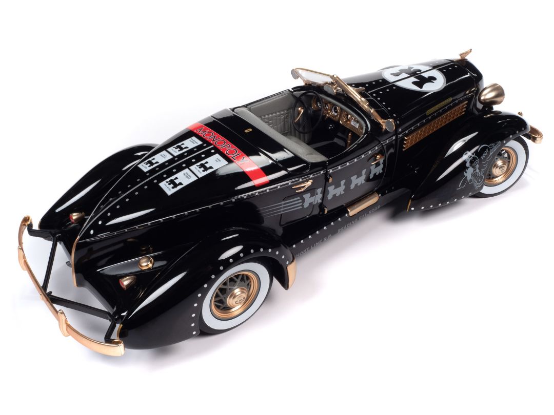 Auto World 1/18 1935 Auburn 851 Speedster Monopoly – image 8