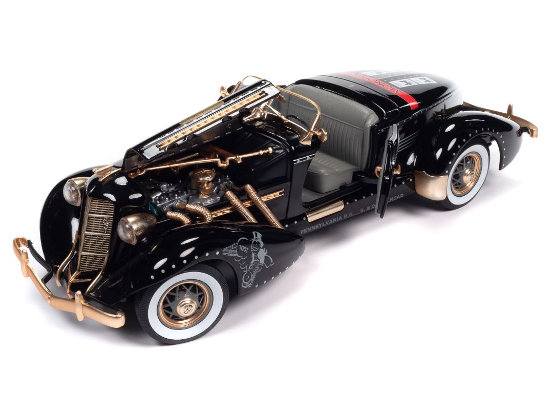 Auto World 1/18 1935 Auburn 851 Speedster Monopoly – image 11