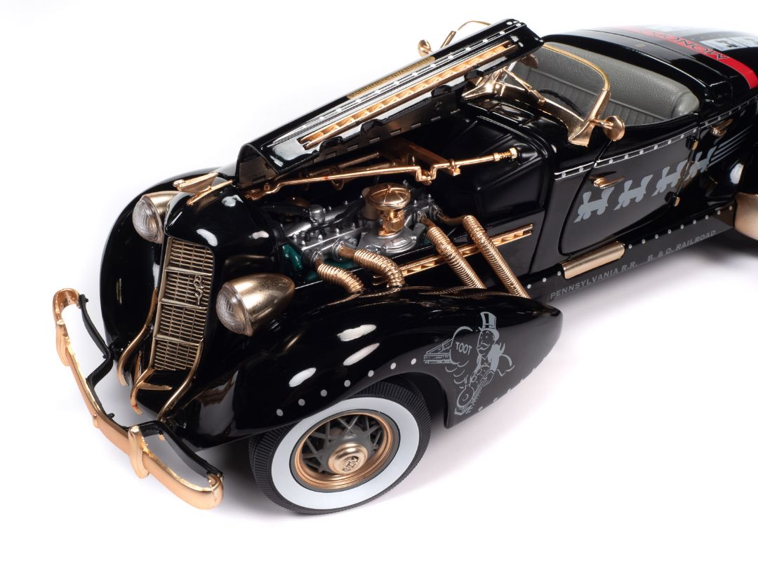 Auto World 1/18 1935 Auburn 851 Speedster Monopoly – image 12