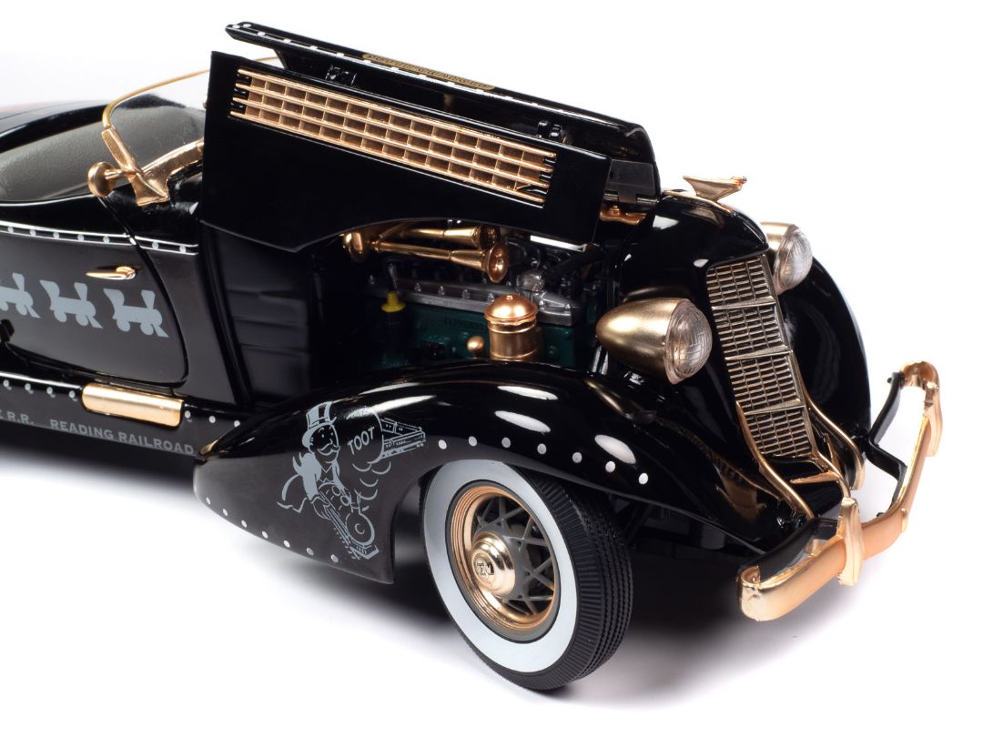 Auto World 1/18 1935 Auburn 851 Speedster Monopoly – image 13