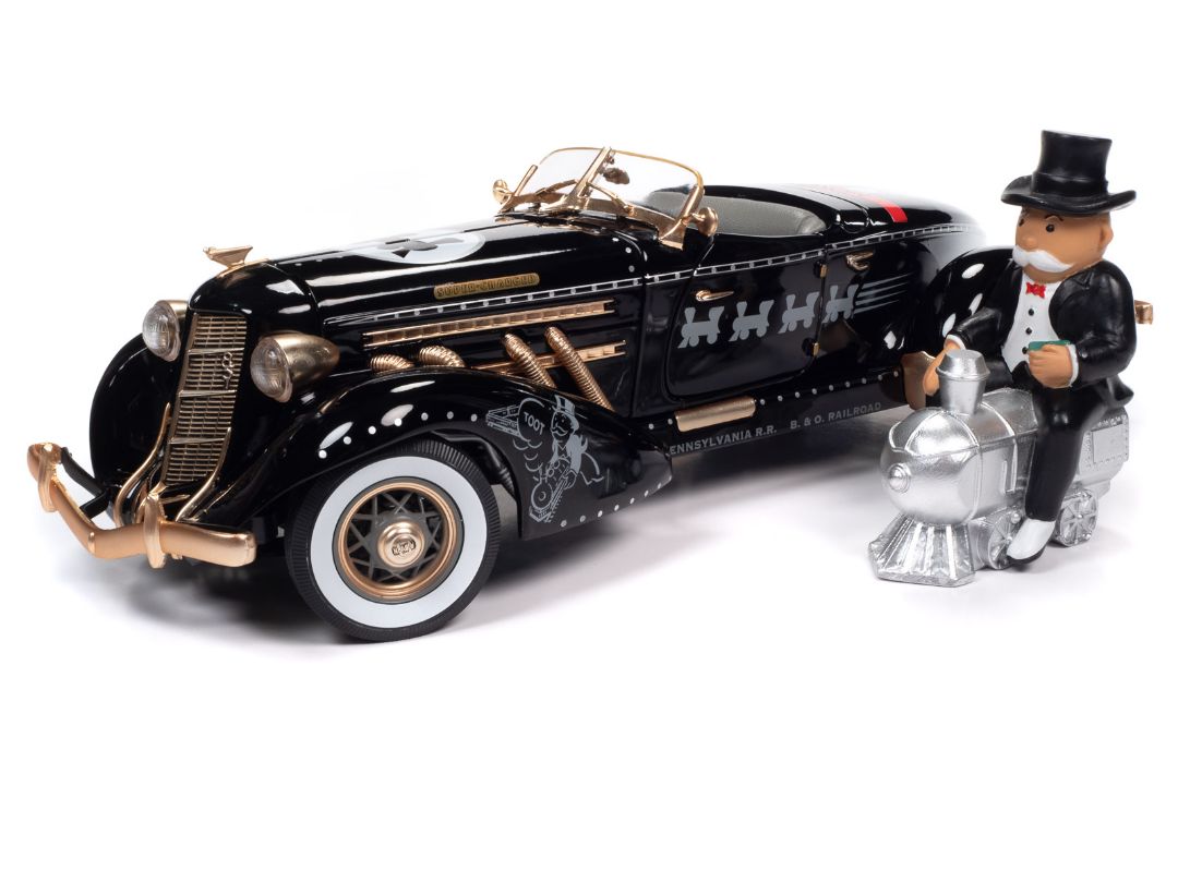 Auto World 1/18 1935 Auburn 851 Speedster Monopoly – image 15