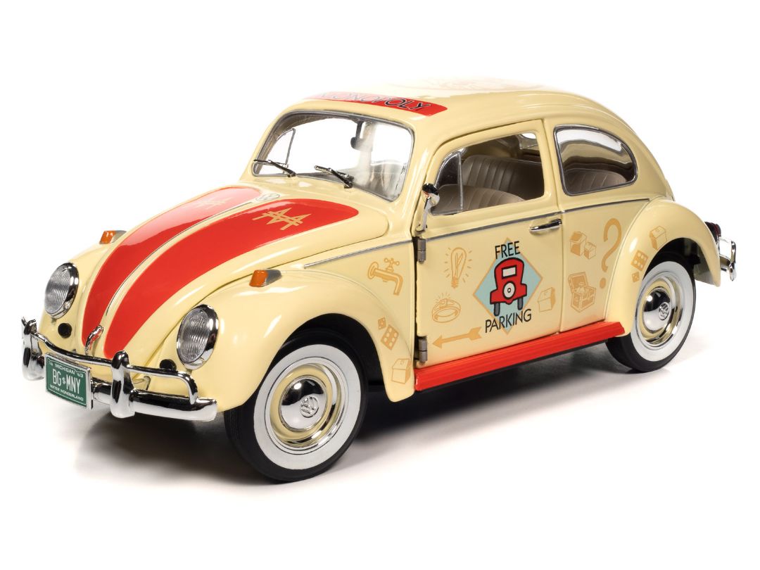 Auto World 1/18 1963 Volkswagen Beetle Monopoly Free Parking – image 4
