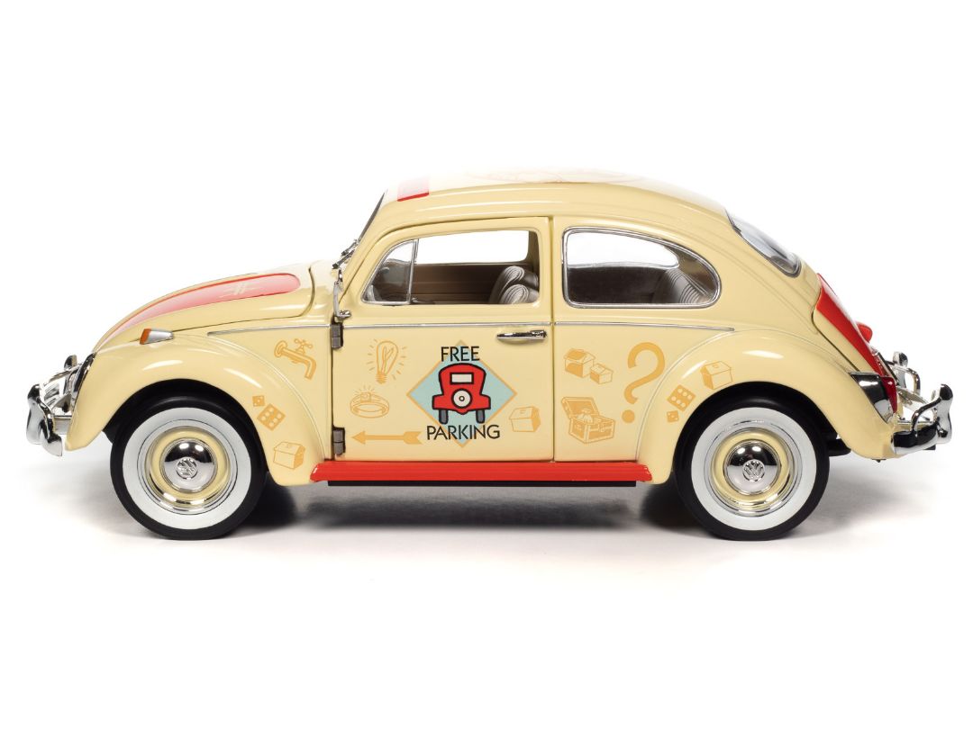 Auto World 1/18 1963 Volkswagen Beetle Monopoly Free Parking – image 5