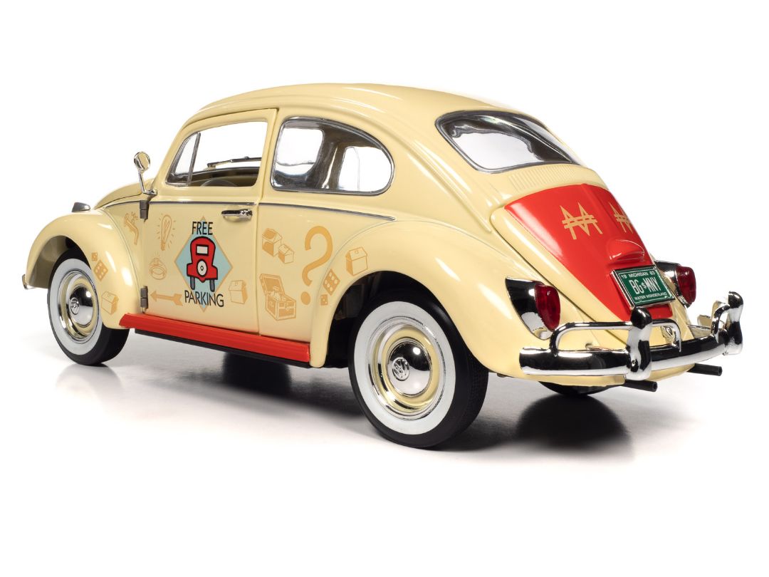 Auto World 1/18 1963 Volkswagen Beetle Monopoly Free Parking – image 7