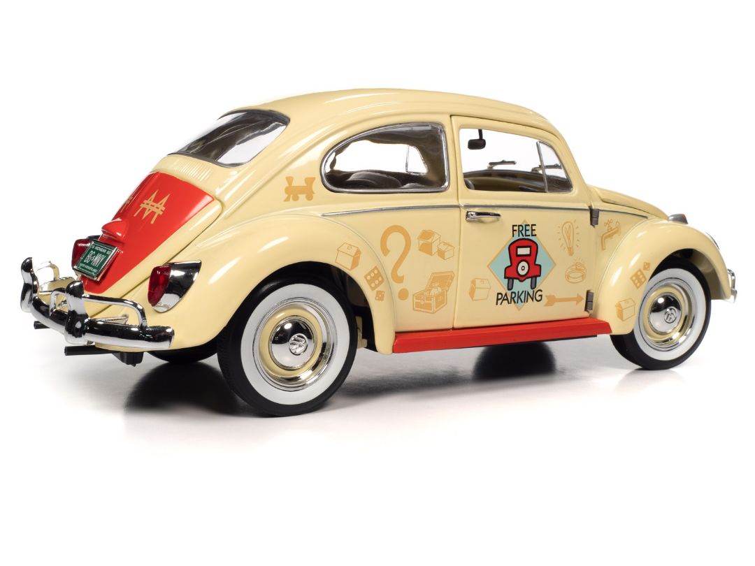 Auto World 1/18 1963 Volkswagen Beetle Monopoly Free Parking – image 8