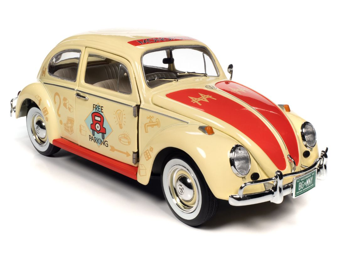 Auto World 1/18 1963 Volkswagen Beetle Monopoly Free Parking – image 9