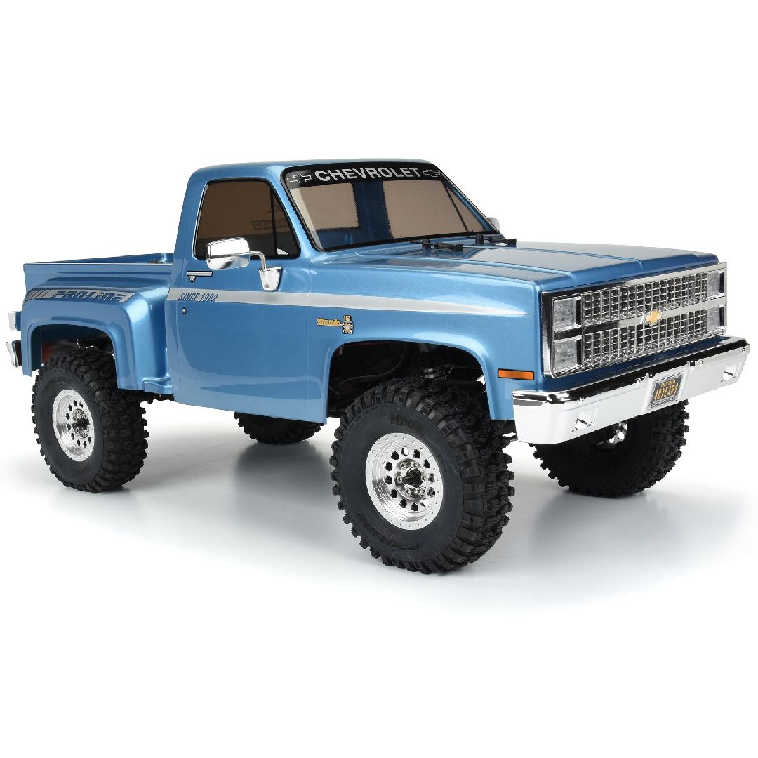 Axial 1/10 SCX10 III Pro-Line Chevy K10 Brushed 4x4 RTR - Blue – image 6