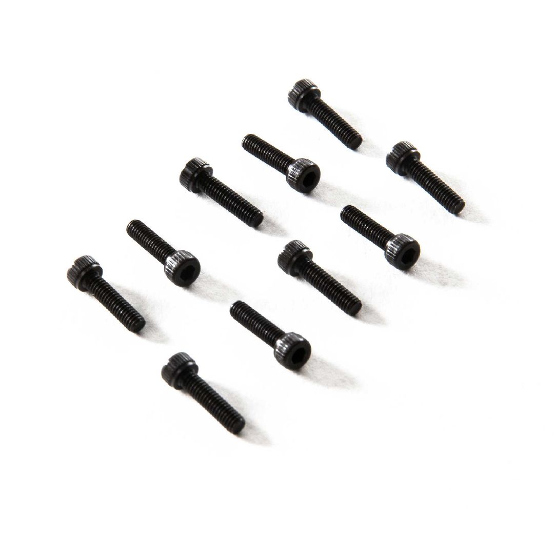 Axial M2.6x10mm Cap Head (Black) (10pcs) – image 2