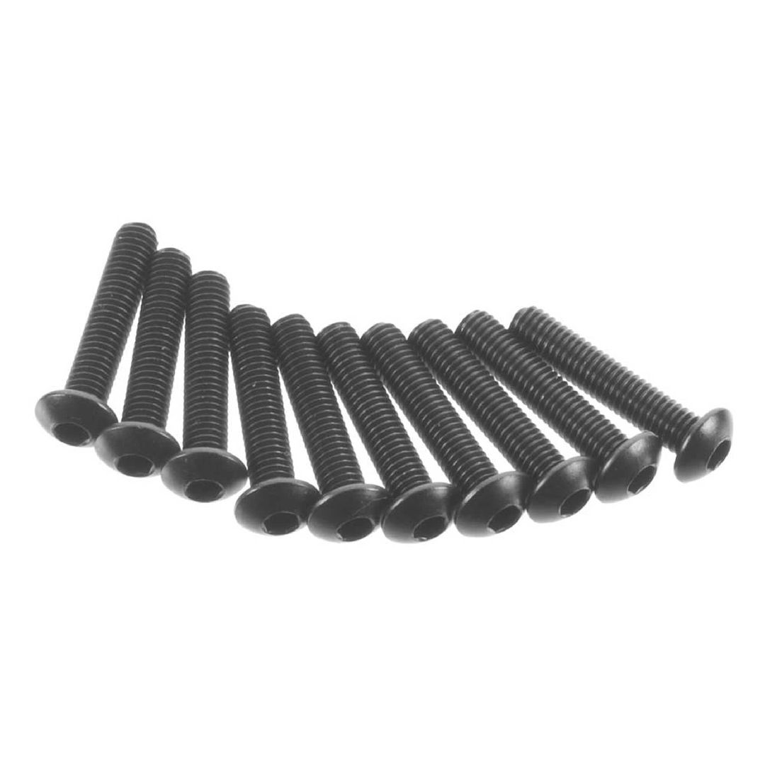 Axial AXA117 Hex Socket Button Head M3x15mm Black (10) – image 2