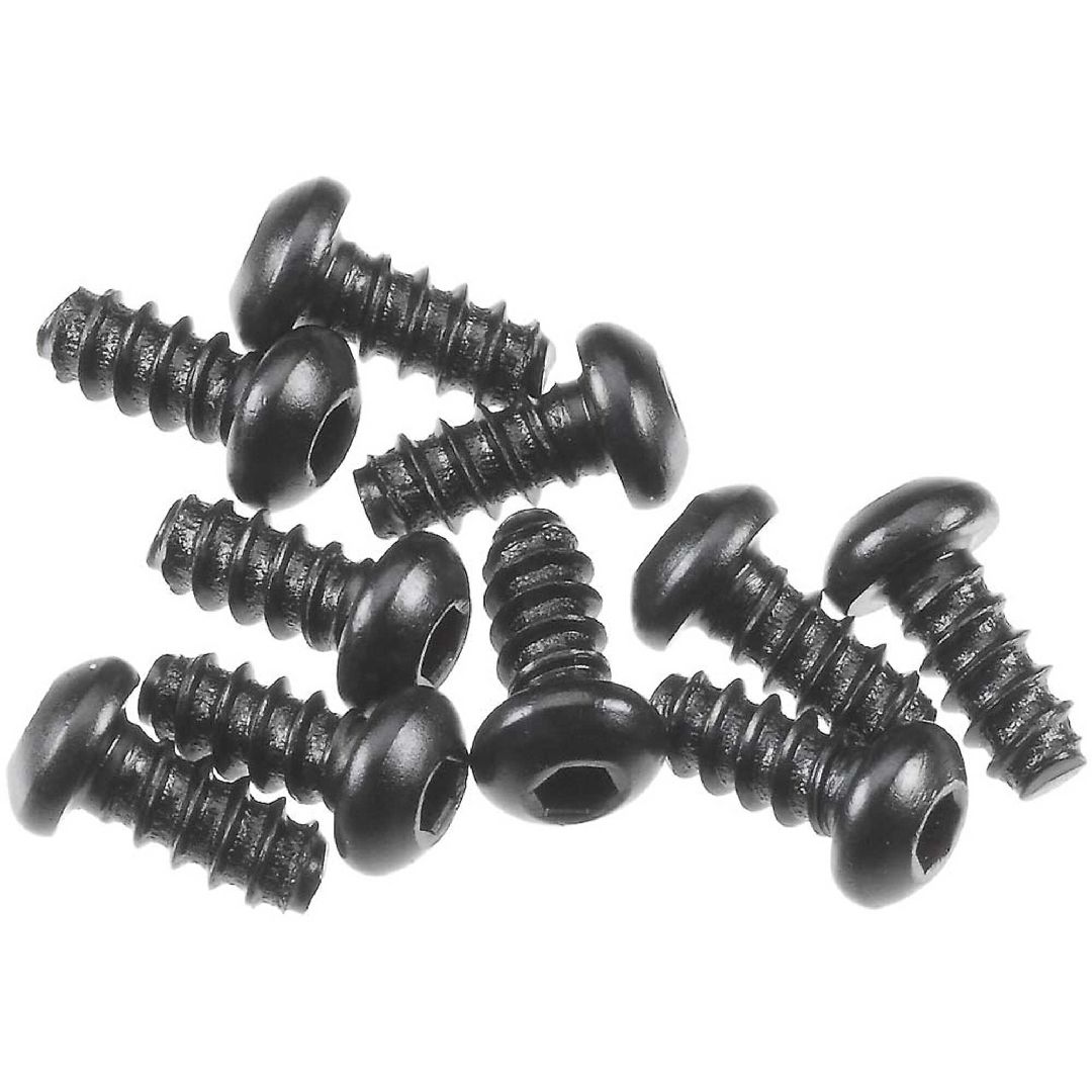 Axial AXA0422 Hex Socket Tapping Button Headd M2.6x6mm Blk (10) – image 2
