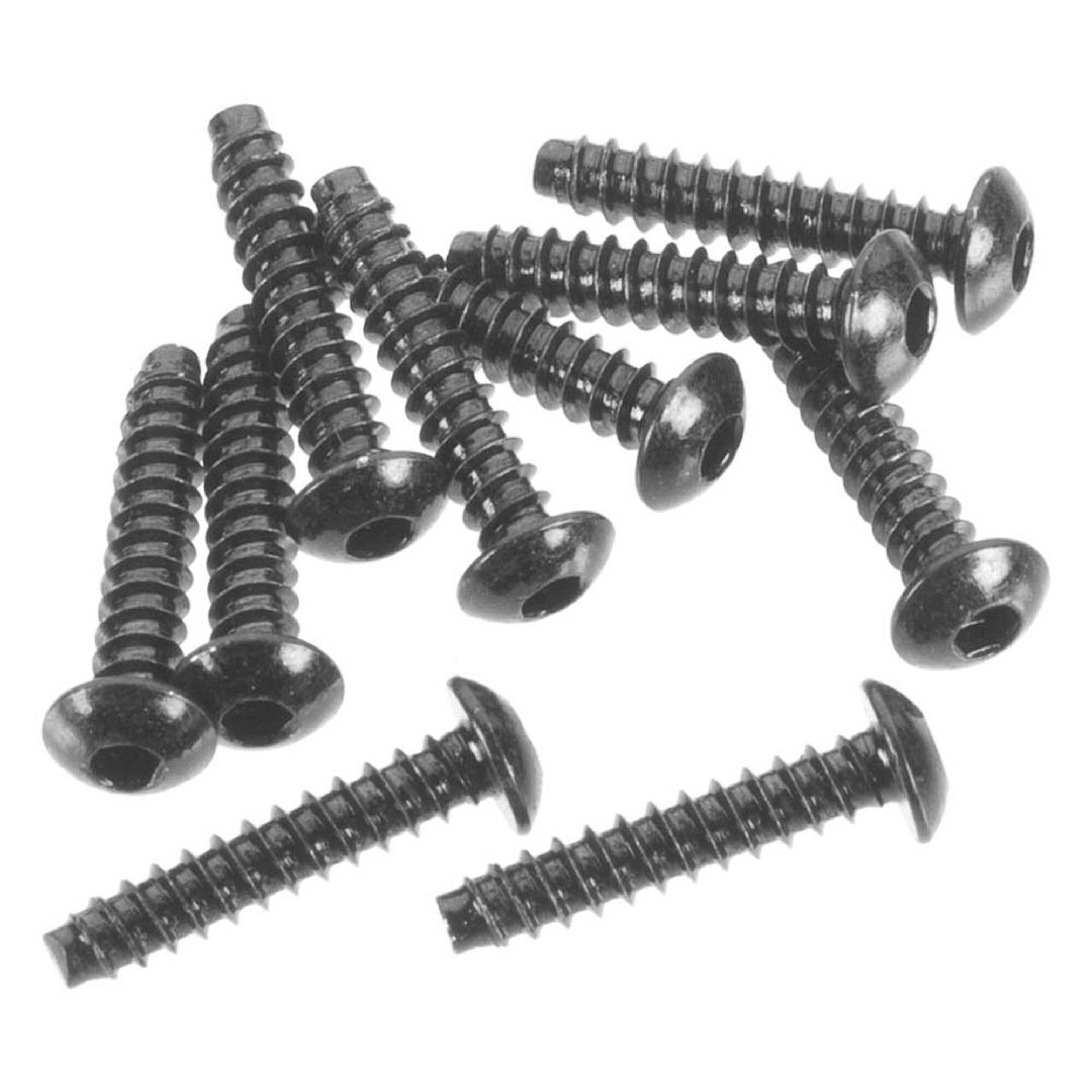 Axial AXA0437 Hex Sckt Tapping Button Hd M3x15mm Black (10) – image 2