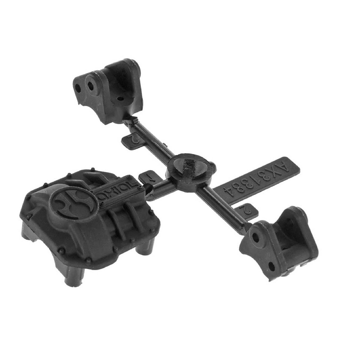 Axial AX31437 AR44 Diff Cover & Link Mounts Black – image 2
