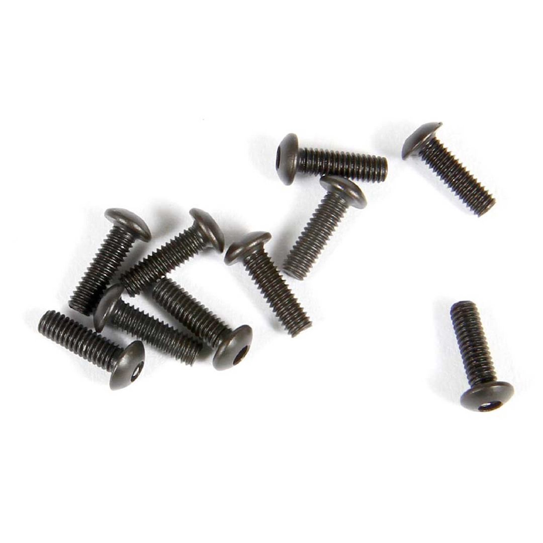 Axial AX31373 Hex Socket Button Head Black M2.6x8mm (10) – image 2