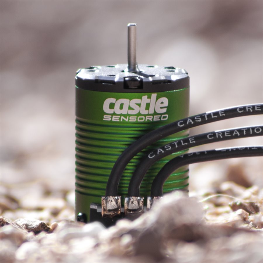 Castle 4-Pole Sensored Brushless Motor 1406-7700KV thumbnail 1