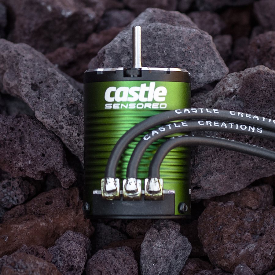Castle 4-Pole Sensored Brushless Motor 1410-3800KV (5mm) thumbnail 3