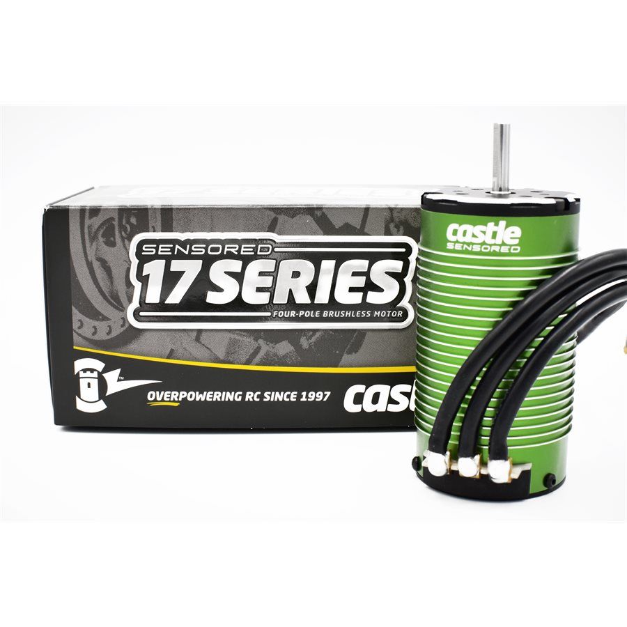 Castle 1717-1650KV Four-Pole Brushless Sensored Motor thumbnail 1