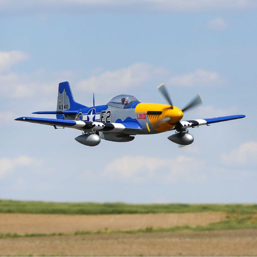E-Flite P-51D Mustang 1.5m BNF Basic (Battery Included) – image 2