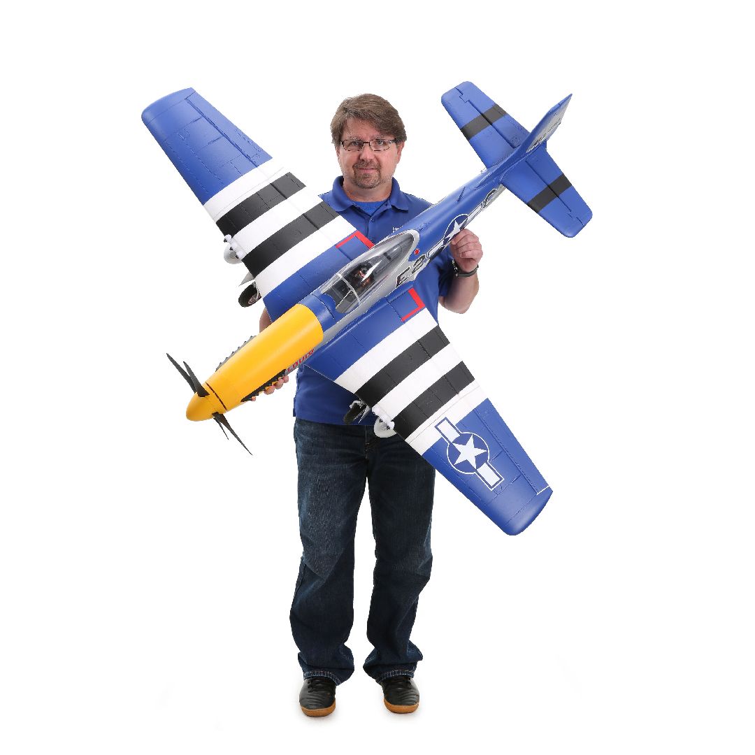 E-Flite P-51D Mustang 1.5m BNF Basic (Battery Included) – image 4