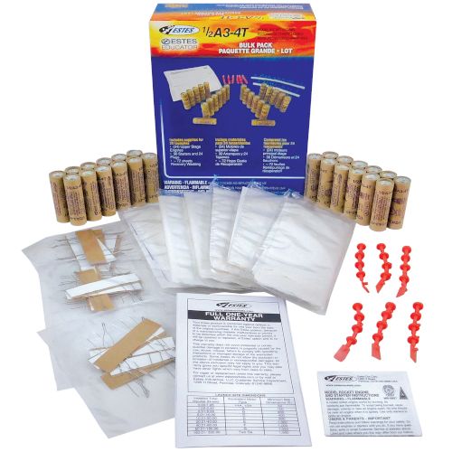 Estes Rockets 1/2A3-4T Engines (24 pk) thumbnail 1