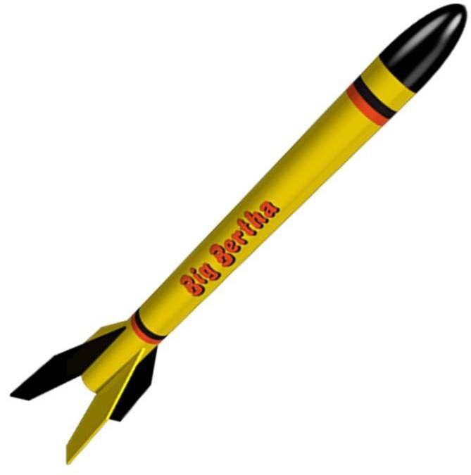 Estes Rockets Big Bertha (English Only) - Intermediate thumbnail 1