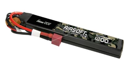 Gens Ace Airsoft 1200mAh 11.1V 25C Dean Plug – image 3