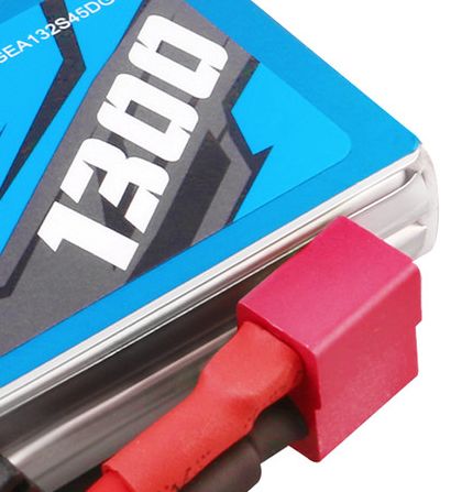 Gens Ace G-Tech 1300mAh 2S 7.4V 25C LiPo Deans Plug – image 2
