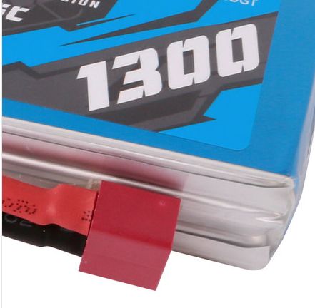 Gens Ace G-Tech 1300mAh 3S 11.1V 45C LiPo Deans Plug thumbnail 3