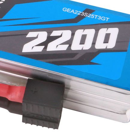 Gens Ace G-Tech 2200mAh 3S 11.1V 25C LiPo Universal Plug thumbnail 2