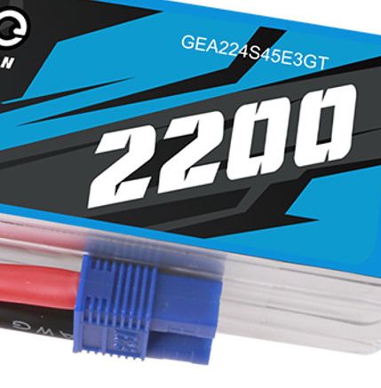Gens Ace G-Tech 2200mAh 4S 14.8V 45C LiPo EC3 Plug – image 3