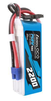Gens Ace G-Tech 2200mAh 4S 14.8V 45C LiPo EC3 Plug – image 2