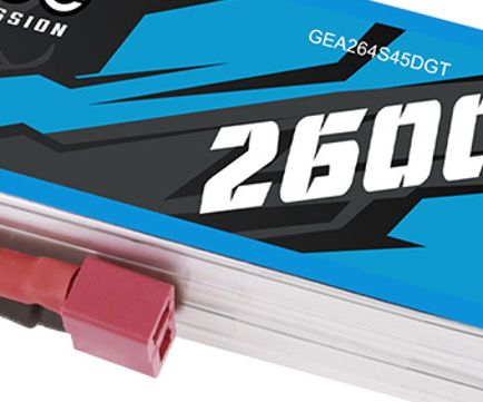 Gens Ace G-Tech 2600mAh 4S 14.8V 45C LiPo Deans Plug – image 3