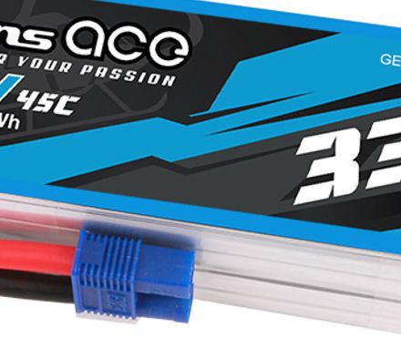 Gens Ace G-Tech 3300mAh 4S 14.8V 45C LiPo EC3 Plug thumbnail 3