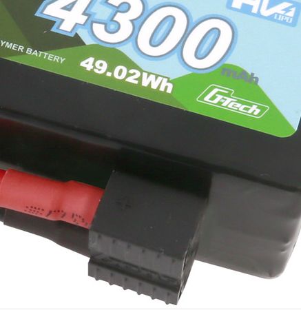 Gens Ace G-Tech 4300mAh 3S 11.4V 60C LiPo Deans & XT60 Adapter – image 2