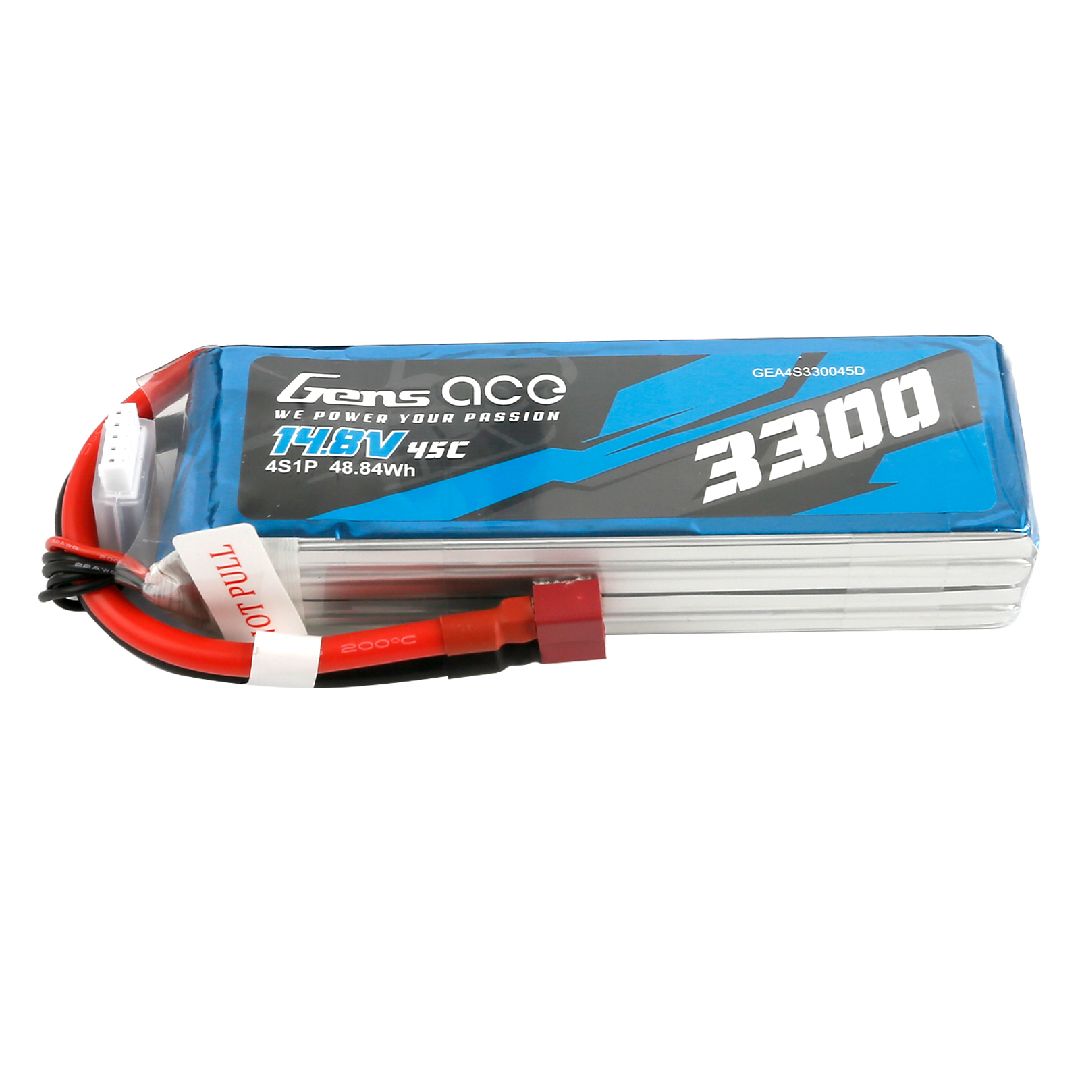 Gens Ace 3300mAh 11.1V 50C 3S1P LiPo Battery Pack with XT60 Plug – image 5