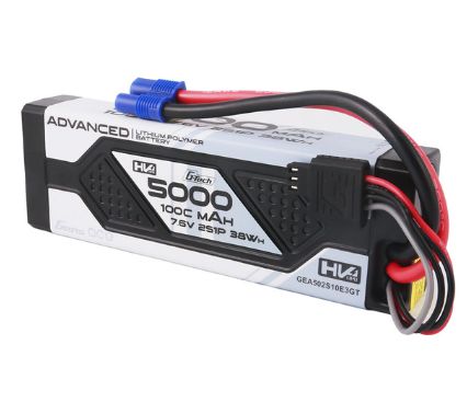 Gens Ace G-Tech 5000mAh 2S 7.6V 100C LiPo EC3 Plug – image 2