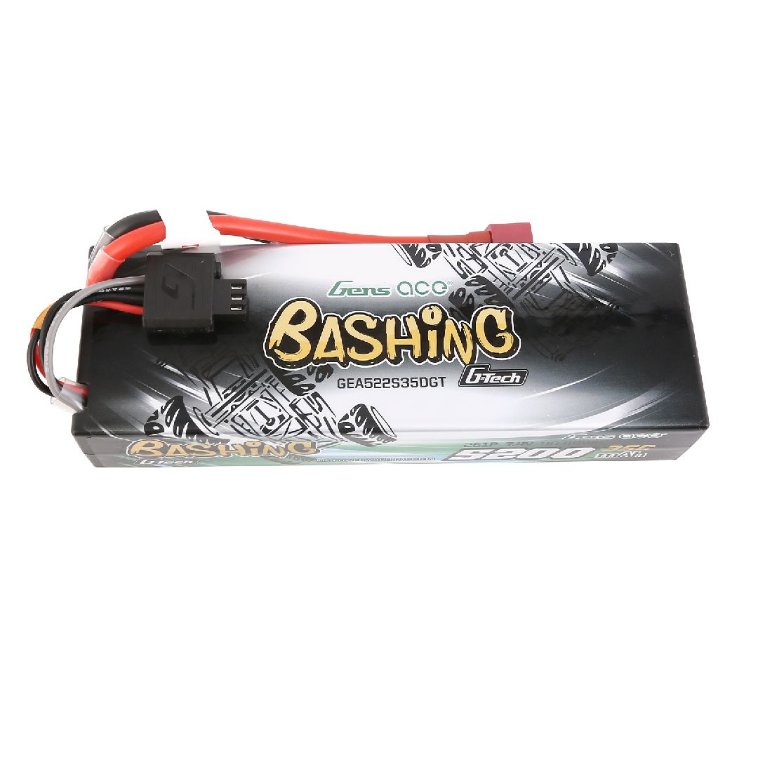 Gens Ace G-Tech Bashing 5200mAh 2S1P 7.4V 35C LiPo Deans Plug – image 5