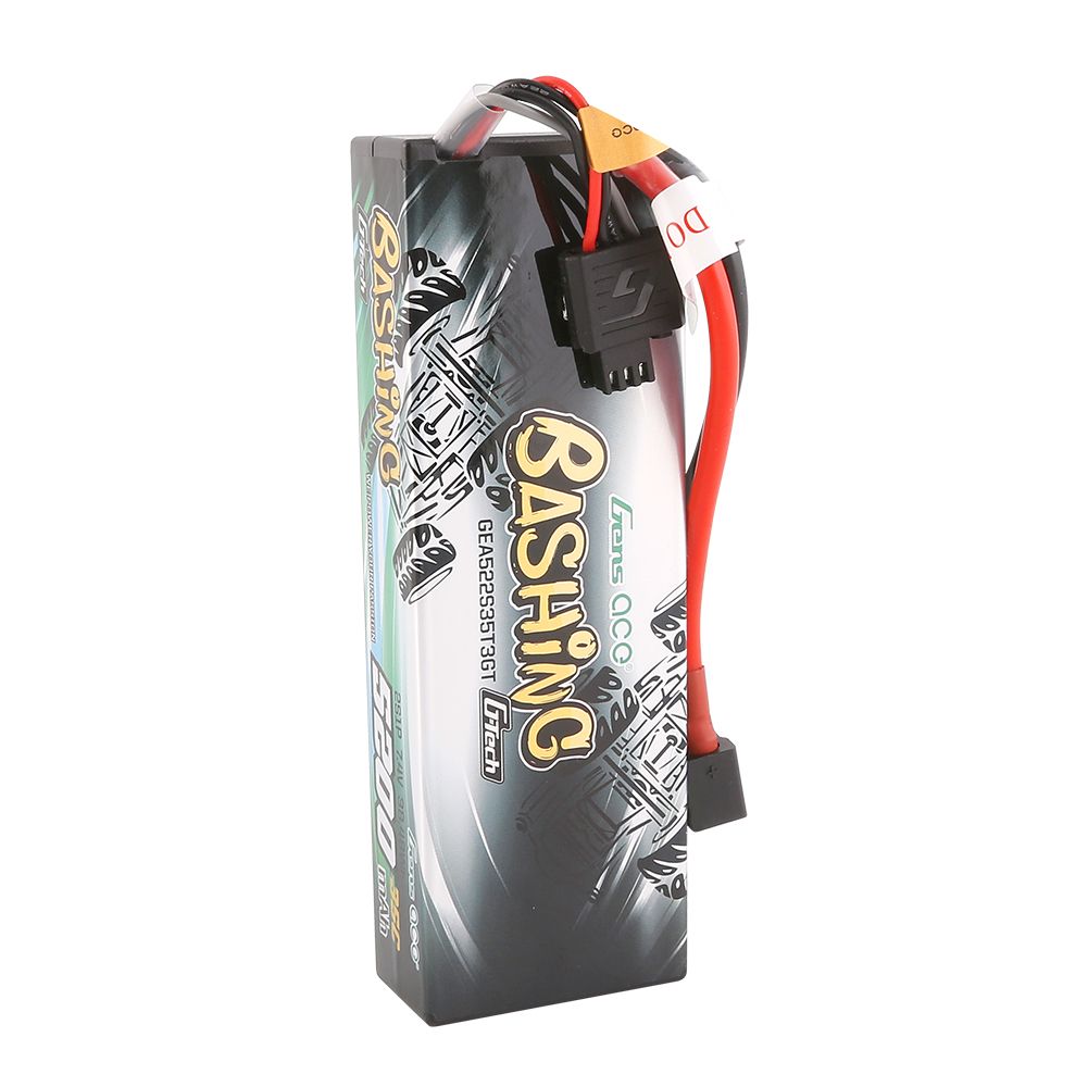 Gens Ace G-Tech Bashing 5200mAh 7.4V 35C LiPo w/ EC3/Deans/XT60 – image 4