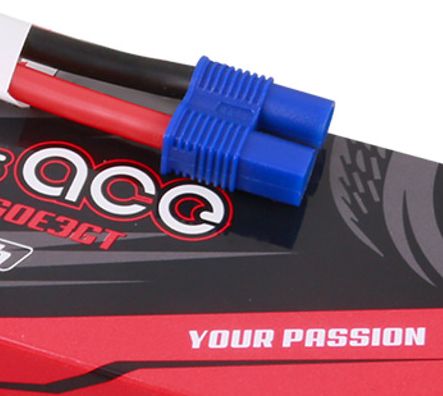 Gens Ace G-Tech 5300mAh 2S 7.4V 60C LiPo EC3 Plug – image 3