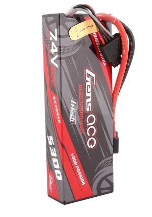 Gens Ace G-Tech 5300mAh 2S1P 7.4V 60C LiPo w/EC3 & Deans Adapter – image 2