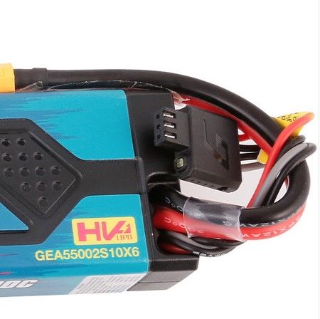 Gens Ace Advanced 5500mAh 2S 7.6V 100C HardCase LiPo Battery – image 4