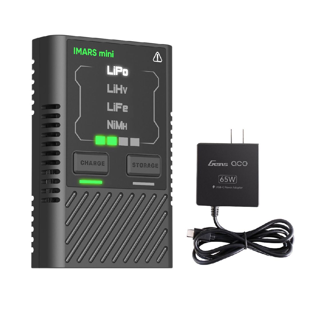 Gens Ace IMARS Mini G-Tech USB-C 2-4S 60W RC Battery Charger – image 3