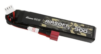 Gens Ace Airsoft 900mAh 11.1V 25C Dean Plug – image 3