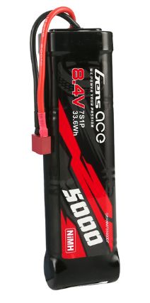 Gens Ace 5000mAh 8.4V NiMH Battery Flat Style with Deans Plug – image 3