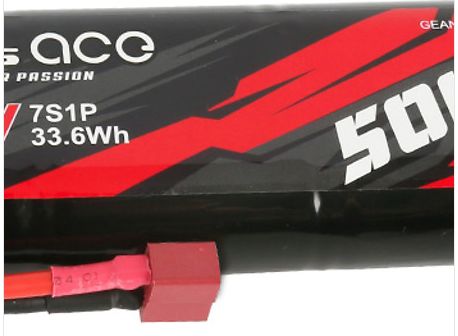 Gens Ace 5000mAh 8.4V NiMH Battery Flat Style with Deans Plug – image 2