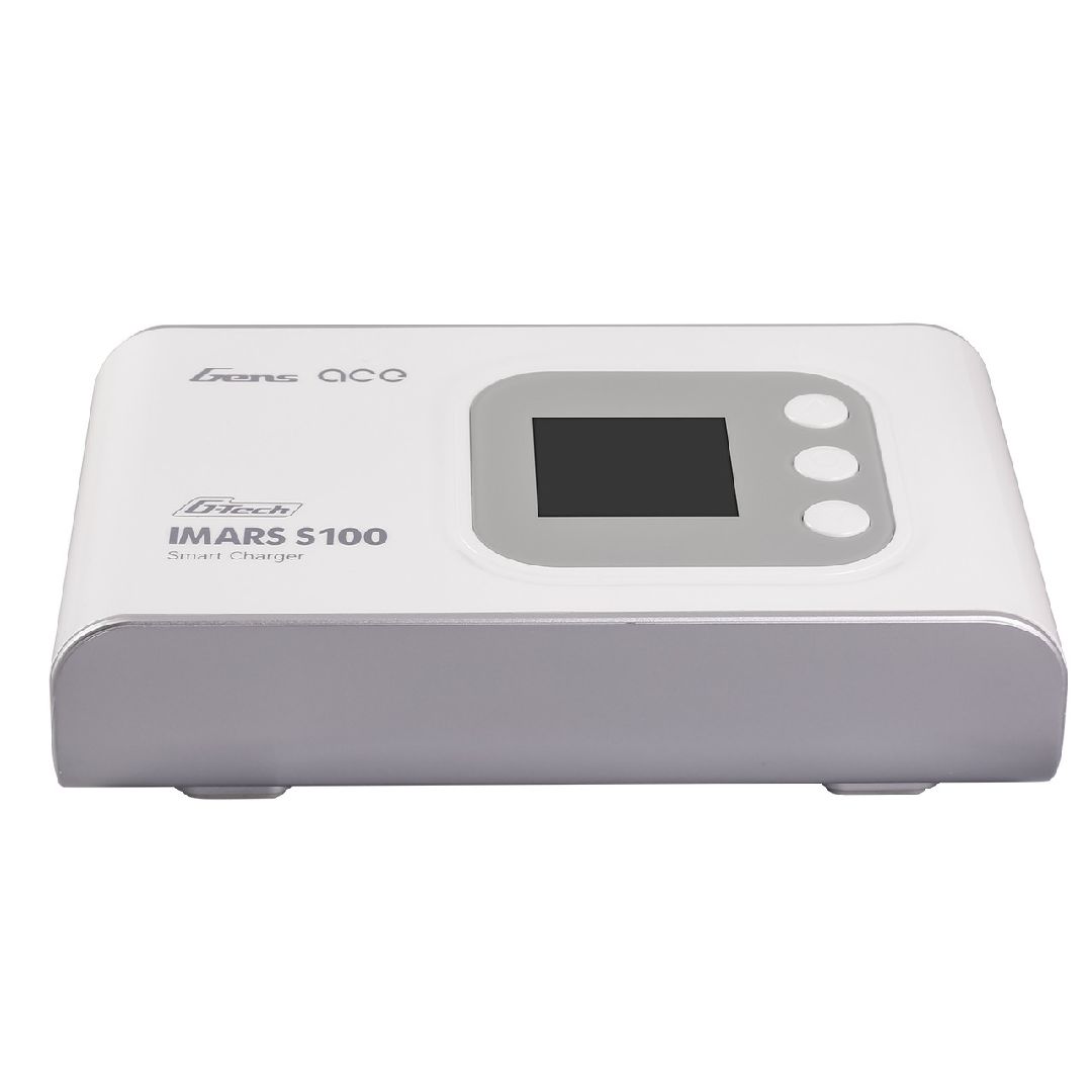 Gens Ace IMARS S100 G-Tech AC/DC 10A x 1 Battery Charger-  White – image 3