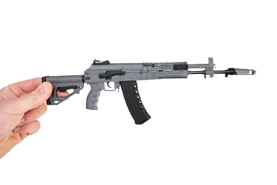 GoatGuns Store Exclusive AK12 Metal Diecast Model Kit - Grey thumbnail 4